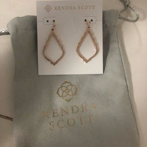 Sophia Drop Earrings in Rose Gold (small)